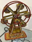 Vintage Rare 1930 s J chein Tin Litho Hercules Ferris Wheel Wind-up Toy