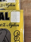 3 Packages  Each Containing 1 Pair Of Daval Off Black Vintage Nylon Stockings
