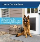 Petsafe Extreme Weather Aluminum Pet Dog Door W  3 Flaps Insulation  New Model 