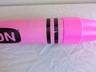 Vintage 90s Crayon Pink 35  1988 Ralphco Huge Piggy Coin Bank Decor Fantazia