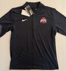 Nike Ohio State Buckeyes One Goal Performance Half Zip Pullover Size Large Nwt
