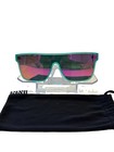 Navi Og Wave Runner Sunglasses Green Frame Pink Mirror Shield Uv400