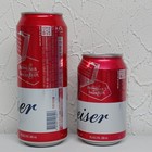 Budweiser s  Beer Can Empty   500ml  330ml   2pieces Set