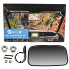 Niche Rear View Mirror For Polaris Ranger Rzr Xp Crew 570 700 800 900 1000 Black