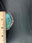 Jon Mcray  stamped  Vintage Sterling Silver Turquoise Bolo Tie