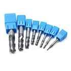 8pcs 4flutes Tungsten Carbide End Mill Set Milling Cutter Tool 2mm-12mm Hrc50