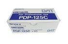Sony Pdp-125c Dat Digital Audio Tape  Box Of 10 - New Old Stock  Free Shipping