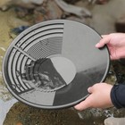 Gold Panning Pan 13 Inch Plastic Mining Prospecting Basin Sifting Pan Tool