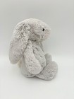 Jellycat Bashful Bunny Gray Plush Doll Medium London Lovey Soft Toy 12   