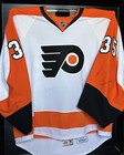 Steve Mason Philadelphia Flyers Game Worn Jersey 58g Mic