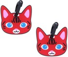 Animal Luggage Tags Cute Suitcase Labels  set Of 2 