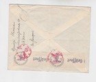 Netherlands 1943 Sc 254 On Cover To France examined     Q1406