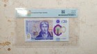 Great Britain First Run Eh 01 Great King P 400a 20 Pounds Banknote Pmg 68 Unc