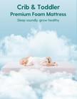 Memory Foam Crib Mattress Dual-sided Baby Toddler Mattress Standard Size  Rem   