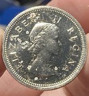 South Africa Km49 Shilling 1960 Silver Proof Low Mintage 3360 Coins