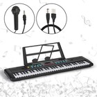 Portable Digital Music Piano Keyboard Usb Electronic Piano W mic Children Gifts