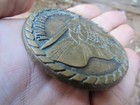 Vtg Procraft Belt Buckle Boat Marine Engine Superhero Rare Vg 