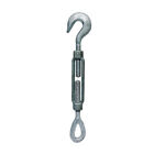 3 4  X 6  Turnbuckle Hook Eye Pulley Galvanized Drop Forge 3000 Lb Capacity