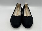 Toms Alpargata Ballet Women s Size 8 Black Canvas Slip In Shoes New In Box