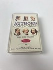 Vintage Whitman Authors Card Game Complete 4497 Retro Plastic Case Literature