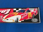 Vintage Cruz Pedregon Mcdonalds Funny Car Bumper Sticker Nhra Drag Racing Decal