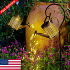 Solar Watering Can Light Garden Outdoor Waterproof Kettle Yard Art Lamp Decor