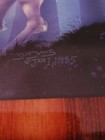 Vtg Wall Art Print Lacquered Wood White Unicorn Sue Dawe Forest 6 1 2   X 8 1 2 
