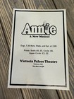 London Loves Annie Musical Program Victoria Palace Theatre Vintage Collectible B