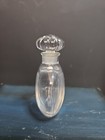 Miniature Glass Perfume Bottle With Stopper  Empty   Made In France