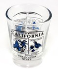 California State Scenery Blue New Shot Glass Shotglass