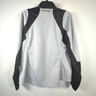 Ariat Grey Black Ariattek Full Zip Performance Softshell Jacket Mock Neck Wmen L