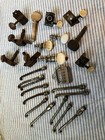 35 Pc 1920 s Style Vintage Banjo Hook  Nut Set  Tuners  Waverly Tail Pc  Parts