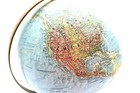 Replogle 12  Globe Land And Sea True To Life Raised Relief W  Tri-footed Stand 
