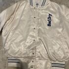 Vintage 1980s Anheuser-busch Bud Dry Employee Jacket Promo Rare Sz L 