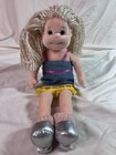 Ty Beanie Boppers Glitzy Gabbie Plush Stuffed Doll Toy Dress Silver Shoes 12 In