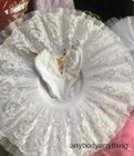 Professional Ballet Tutu Ballerina Dress Women Girls Stage Wear Dance Costumes