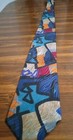 John Weitz Geometric Tie Multi Color Necktie Neckwear Polyester