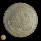 1948 Mexico Silver 5 Pesos Coin  90  Silver Coin Aztec Cuauhtemoc -e1455
