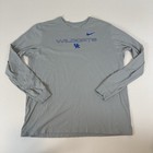 Nike University Of Kentucky Wildcats Men   s Xl Crewneck Tee Shirt Uk Gray