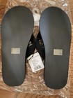 Sun   Sky Mens Sandals Size 9 10 Black Thong Flip Flops Shoes Nwt