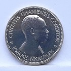 Ghana Large 1958 Silver 10 Shillings 1-yr Type  Only 11k Minted  Proof