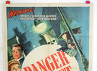 Org Movie Poster Danger Street 1sh 1947 Jane Withers  Robert Lowery  Film Noir