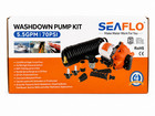 Seaflo 55-series Washdown Pump Kit - 12v Dc  5 5 Gpm  70 Psi  Self-priming