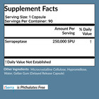 Iserra 250 000 Spu Serrapeptase Enzyme - 90 Delayed Release Capsules