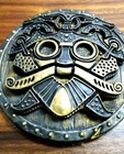 Cold Cast Art Wall Norse Mythology  Loki  Valhalla Collection Bnew  9    Diameter