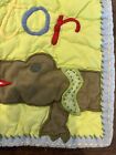 Pottery Barn Kid Toddler Baby Crib Animal Alphabet Alligator Quilted Pillow Sham