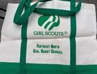 Girl Scout Vintage Late 90   s Canvas Tote Farthest Girl Scout Council- Alaska