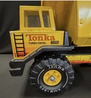 Vintage Tonka Yellow Turbo Diesel Dump Truck Pressed Steel Toy Xmb-975