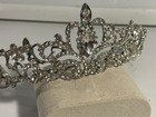 Lot Of 3 Tiara Silver And Gold Tone Rhinestones Crystals Wedding Bride Princess