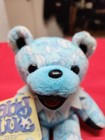 2001 Liquid Blue Grateful Dead Bean Bear Baby Blue Bd 1 7 66 W-tag Rare Bear    